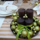 Karácsonyi ünnepi asztal dekoráció ötletek