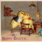 Húsvéti képeslapok a régi időkből