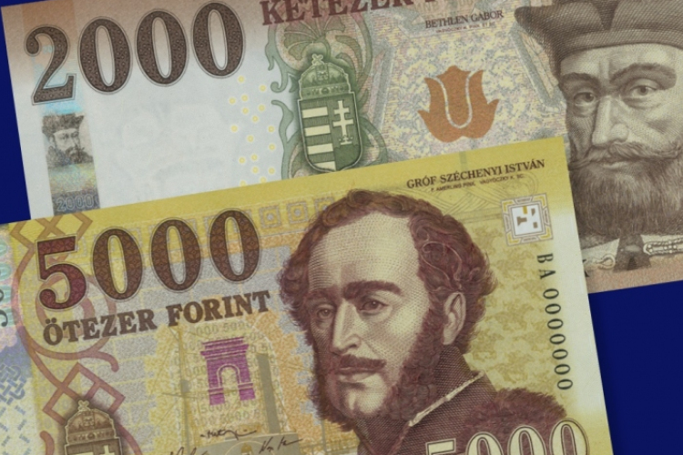 Szerdától lehet fizetni az új 2 ezer és 5 ezer forintossal