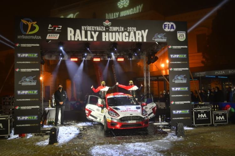 Kategóriájuk legjobb magyarjaként zárták a Rally Hungary-t Vogel Adriék