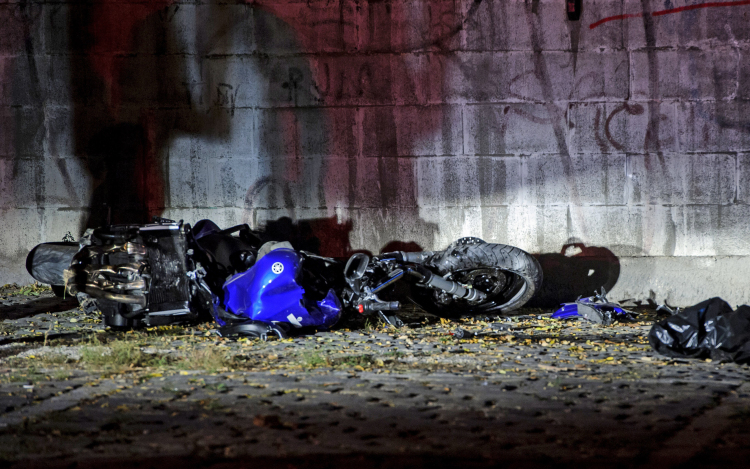 Meghalt egy motoros Piliscsabán